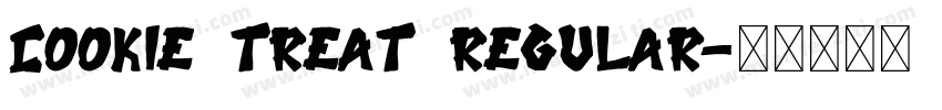 Cookie Treat Regular字体转换